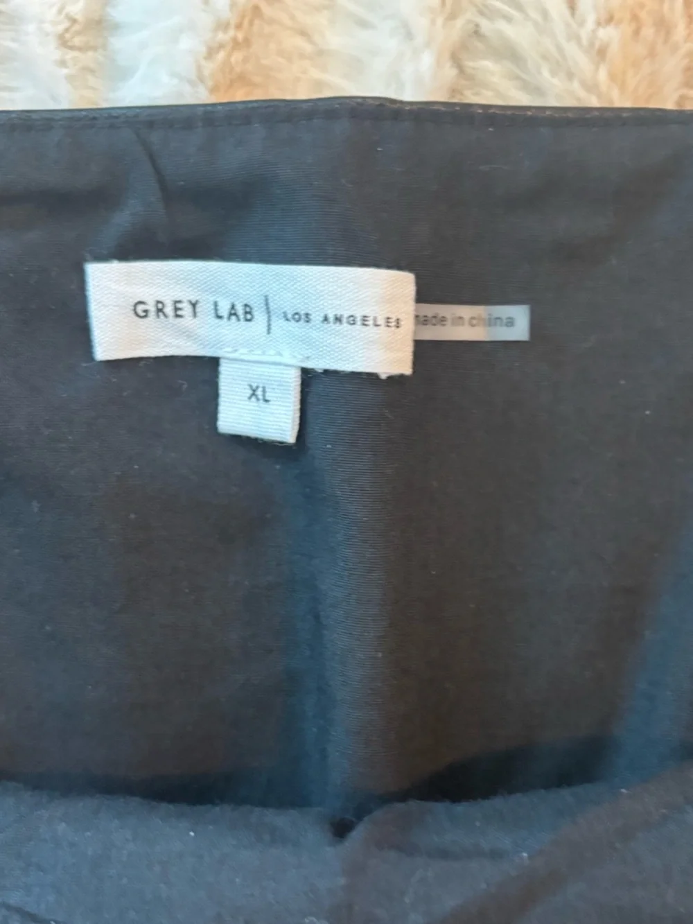GREY LAB Black Leather Mini Skirt - Picture 5 of 5